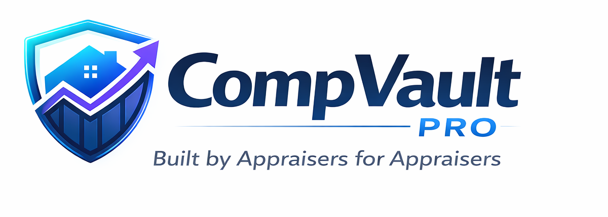CompVault PRO — Built by Appraisers for Appraisers